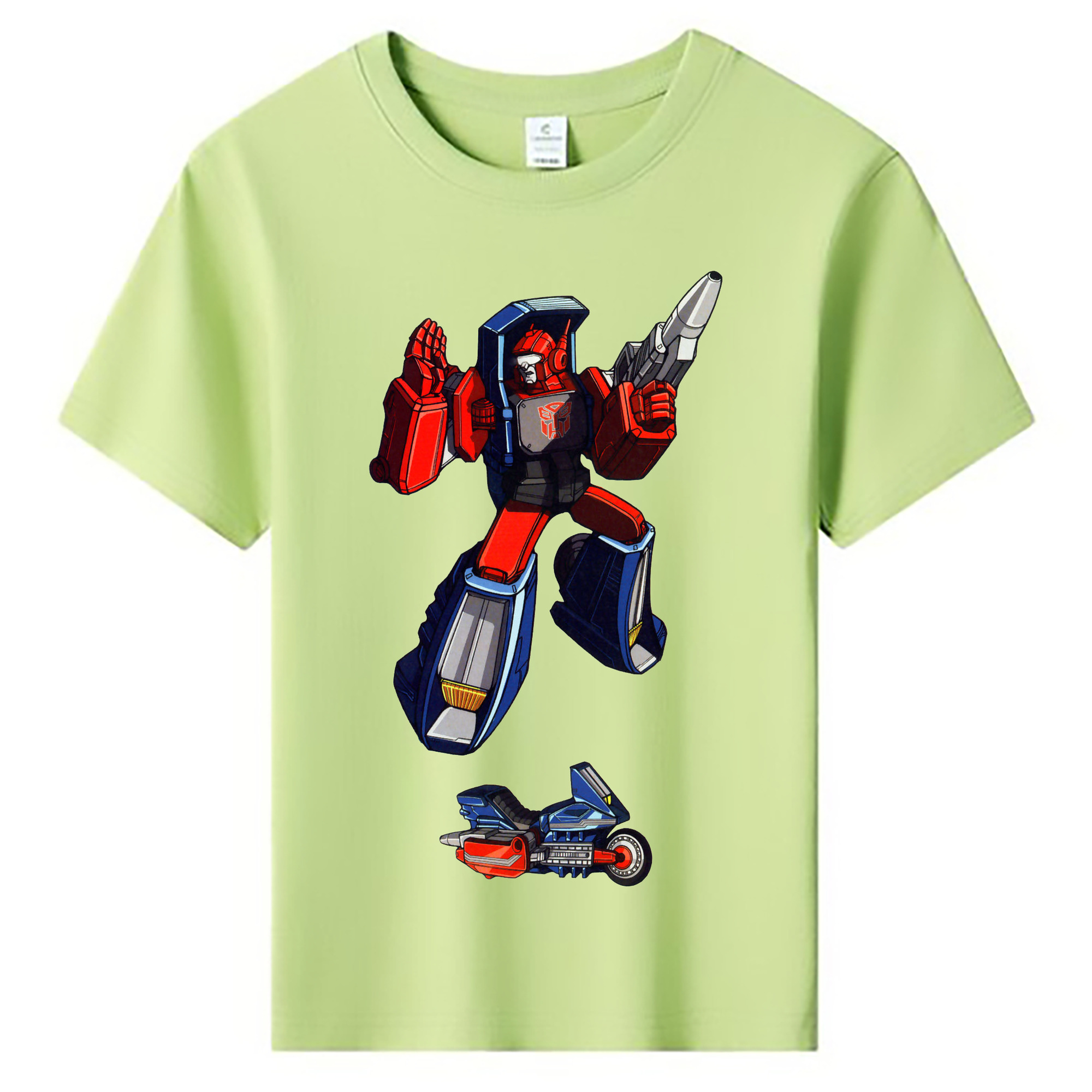 （画像用）  綿100％キッズTシャツ（フロントプリント）